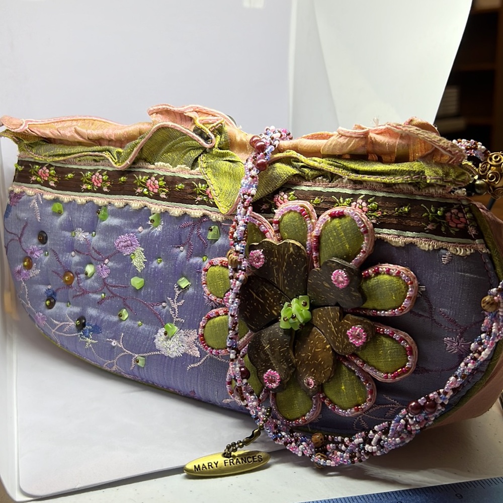 ⚡️Vintage Mary Frances Purse Hand beaded